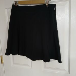 Athleta Black Athletic Skort Women's Size 6 Tennis Golf Sporty Gym Workout